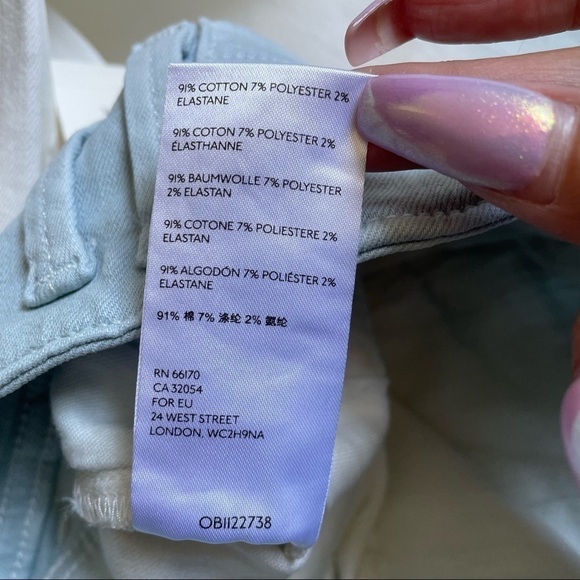 Anthropologie Pilcro and the Letterpress Jeans Ultra High-Rise Dip-Dyed 26 NWT - Picture 13 of 16